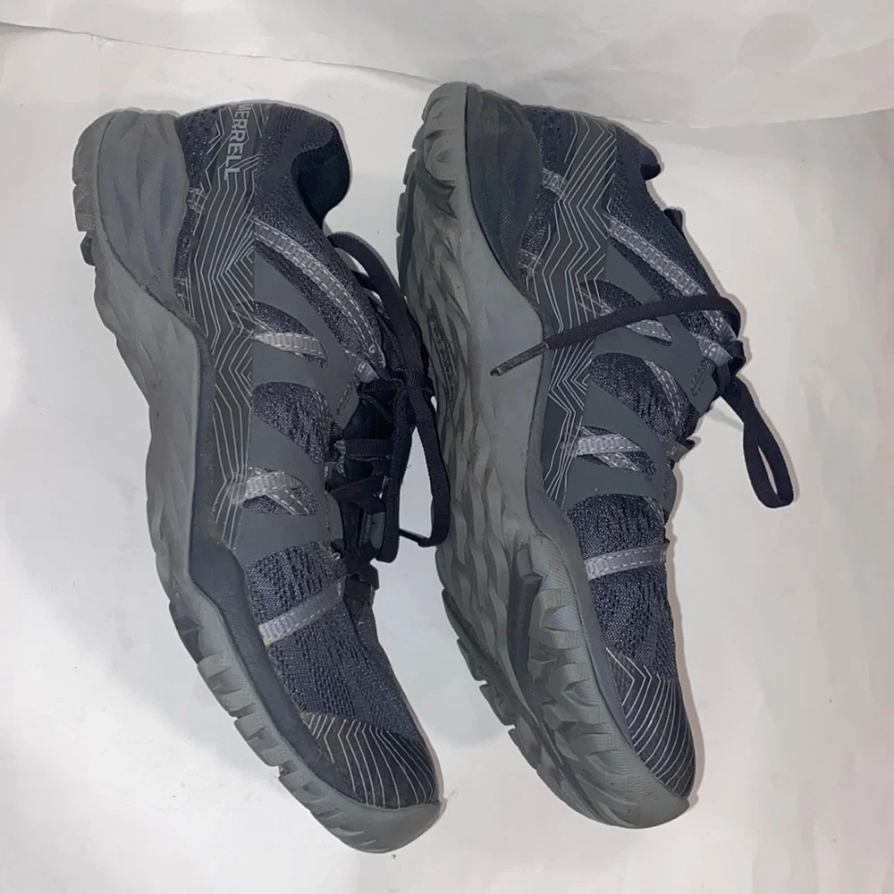 MERRELL SNEAKER Gray Lace Up Running Walking J46574 Women size: 7.5 - Picture 11 of 14